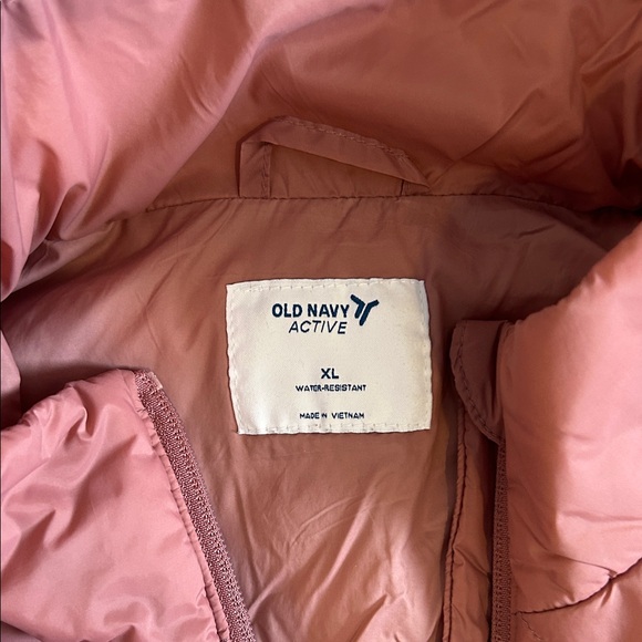 Old Navy Quilted Puffer Jacket - Rose - Picture 2 of 3